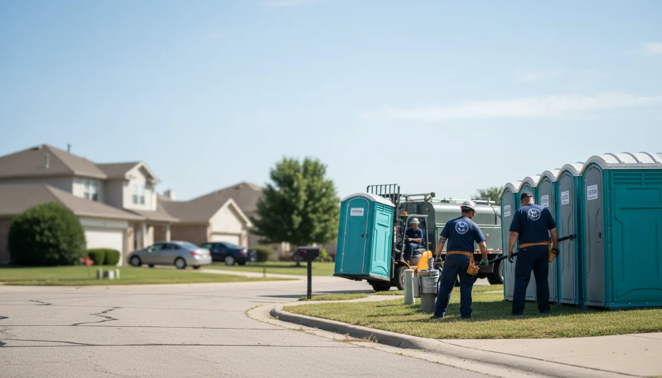 Porta Potty Rental in Leland, IL near me